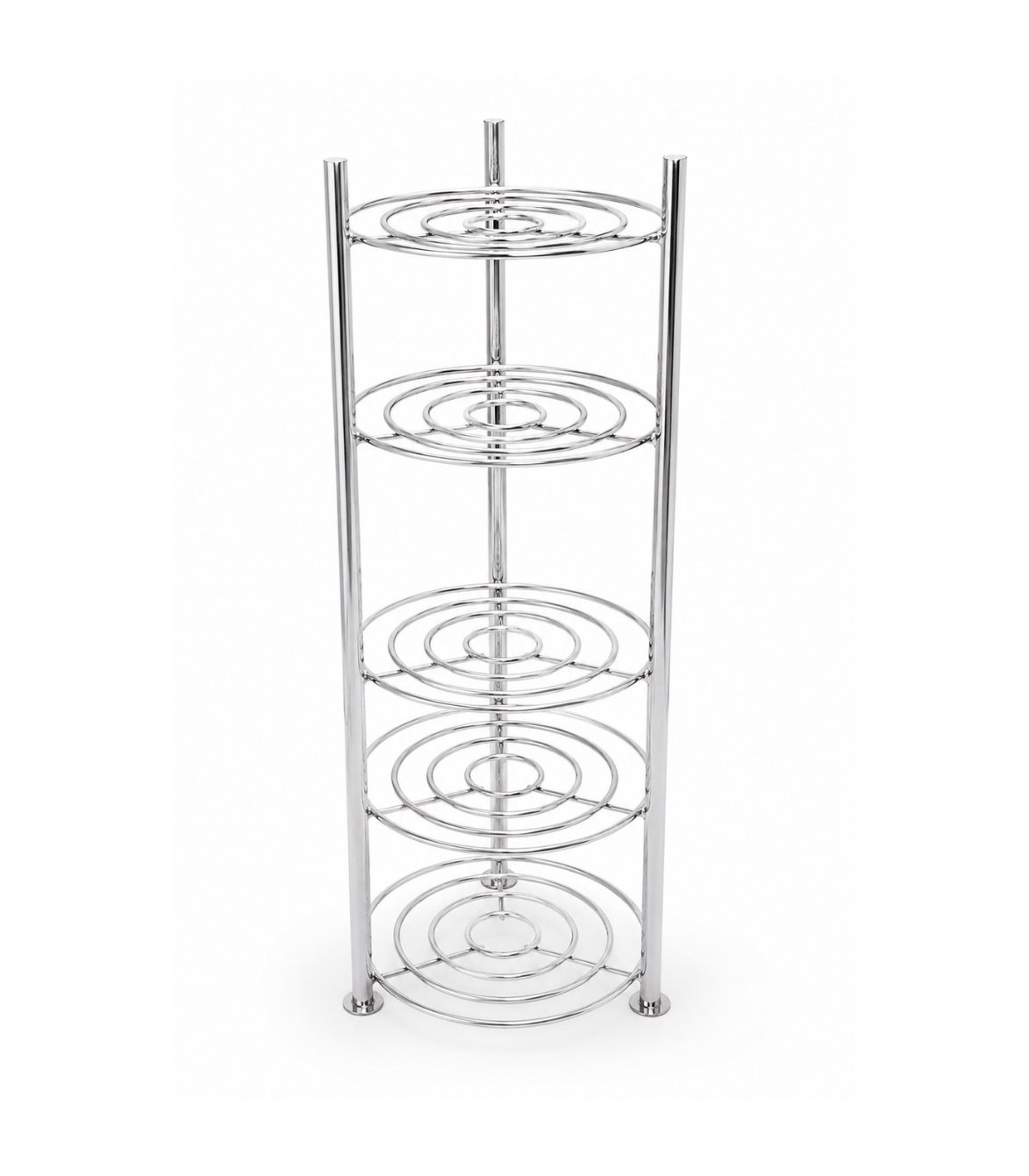 SKB 5 Layer Kitchen Pot Rack SKB 5 Layer Kitchen Pot Rack Kitchen Pot Rack Bangladesh Kitchen Organizer Rack Stainless Steel Pot Rack Cookware Storage Rack Kitchen Storage Organizer